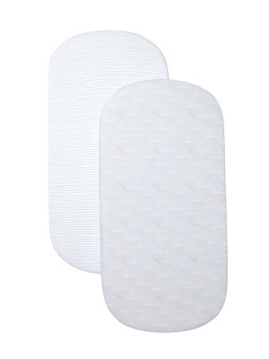 BÉABA by Shnuggle Draps-housses pour lit de bébé pleine gran