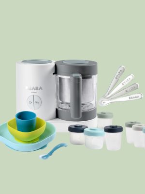 BEABA Starting Solids Homemade Baby Food Maker Set - Cloud