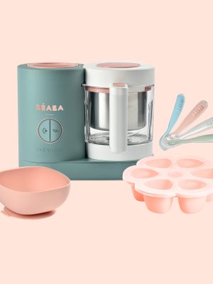 BEABA Starting Solids Homemade Baby Food Maker Set - Blush