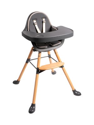 Childhome Evolu One.80° High Chair Anthracite + Dark Grey Ne