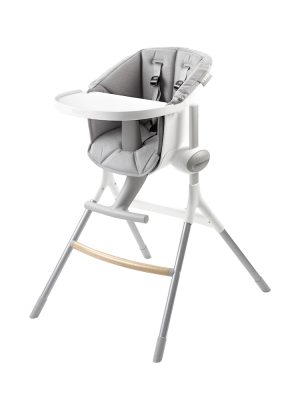 Chaise haute Up&Down - White/Grey