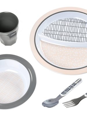 Coffret cadeau repas pink grid