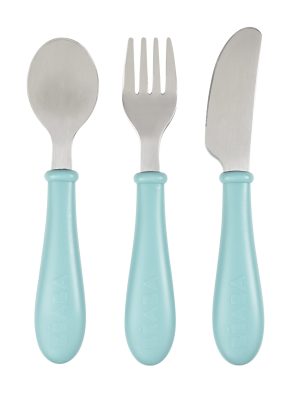 Set 3 couverts inox airy green