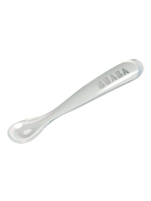 Cuillère 1er âge silicone light mist