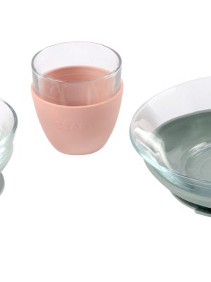 Coffret repas verre eucalyptus