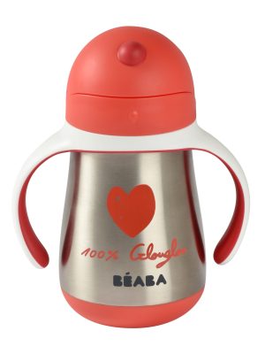 Tasse paille inox 250 ml Mathilde Cabanas