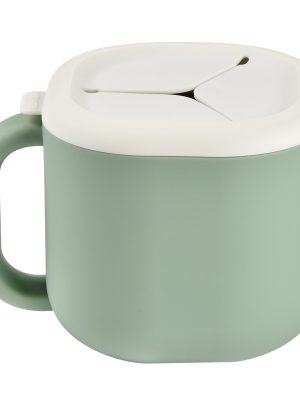 Snack box silicone sage green