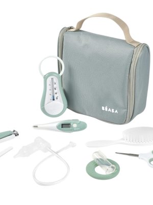 Trousse de toilette nomade sage green