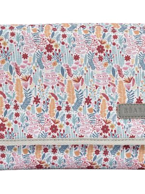 Pochette à langer Genève mirage grey/floral