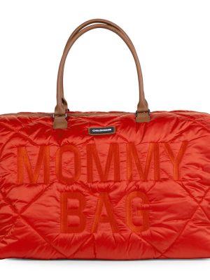Childhome Mommy Bag Sac à langer - Matelassé rouge