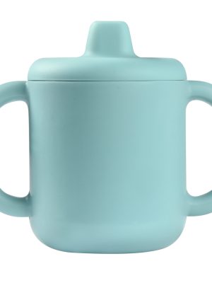 Tasse d'apprentissage silicone blue